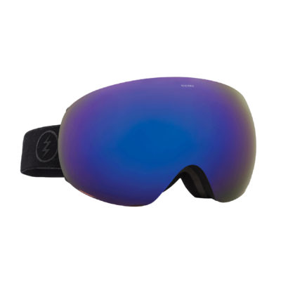 Men's Electric Goggles - Electric EG3. Matte Black 2017 - Blue Chrome Men's Electric Goggles - Electric EG3. Matte Black 2017 - Blue Chrome